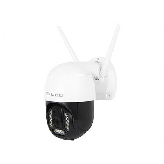 IP kamera BLOW H-343, 4G-LTE, PTZ vrtljiva, Super HD 3MP, IR nočno snemanje, senzor gibanja, aplikacija, bela IP kamera BLOW H-343, 4G-LTE, PTZ vrtljiva, Super HD 3MP, IR nočno snemanje, senzor gibanja, aplikacija, bela