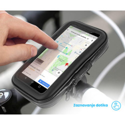 FOREVER BH-100 vodoodporna kolesarska torbica za telefon, XL velikost FOREVER BH-100 vodoodporna kolesarska torbica za telefon, XL velikost