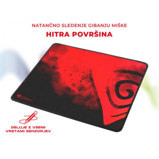GENESIS Gaming podloga CARBON 500 M HAZE, vodoodporna, zaščiteni robovi, 300X250mm GENESIS Gaming podloga CARBON 500 M HAZE, vodoodporna, zaščiteni robovi, 300X250mm