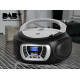 TREVI CMP 510, Boombox, CD/USB/Radio DAB/DAB+/FM, RDS, daljinec, črne barve TREVI CMP 510, Boombox, CD/USB/Radio DAB/DAB+/FM, RDS, daljinec, črne barve