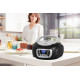 TREVI CMP 510, Boombox, CD/USB/Radio DAB/DAB+/FM, RDS, daljinec, črne barve TREVI CMP 510, Boombox, CD/USB/Radio DAB/DAB+/FM, RDS, daljinec, črne barve