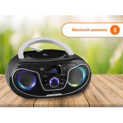 TREVI CMP 588, Boombox, CD/USB/Radio DAB/DAB+/FM, RDS, LED, daljinec, črn TREVI CMP 588, Boombox, CD/USB/Radio DAB/DAB+/FM, RDS, LED, daljinec, črn