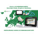 GPS navigacija NAVITEL E707 Magnetic, 7" zaslon, baterija, magnetni nosilec, informacije o vožnji, karte za celotno Evropo