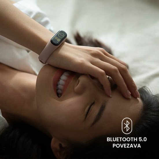 FOREVER pametna zapestnica FITBAND SB-50, Bluetooth 5.0, aplikacija, vodoodporna IP65, svetlo roza (Sand Pink) FOREVER pametna zapestnica FITBAND SB-50, Bluetooth 5.0, aplikacija, vodoodporna IP65, svetlo roza (Sand Pink)