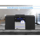 TREVI HCX 10D8, Glasbeni Hi-Fi sistem, FM Radio DAB/DAB+, BT/CD/MP3/USB/AUX-in, LCD zaslon
