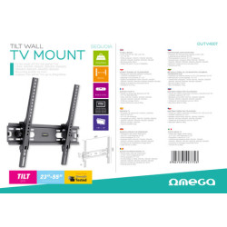 Nosilec za TV OMEGA OUTV400T, 26''-55'', Naklon TILT Nosilec za TV OMEGA OUTV400T, 26''-55'', Naklon TILT
