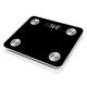 Osebna PAMETNA tehtnica Platinet PBSBTB, Bluetooth, aplikacija Android+IOS, do 180kg, črne barve Osebna PAMETNA tehtnica Platinet PBSBTB, Bluetooth, aplikacija Android+IOS, do 180kg, črne barve