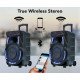 MANTA SPK5033, Karaoke zvočni sistem, prenosni/voziček, vgrajena baterija, Bluetooth 5.0, USB/MP3/SD/RADIO FM, Disco LED lučke, TWS MANTA SPK5033, Karaoke zvočni sistem, prenosni/voziček, vgrajena baterija, Bluetooth 5.0, USB/MP3/SD/RADIO FM, Disco LED lučke, TWS