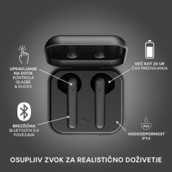EOL - URBANISTA STOCKHOLM PLUS brezžične slušalke s polnilno postajo, Bluetooth, TWS, Midnight Black (črne) EOL - URBANISTA STOCKHOLM PLUS brezžične slušalke s polnilno postajo, Bluetooth, TWS, Midnight Black (črne)
