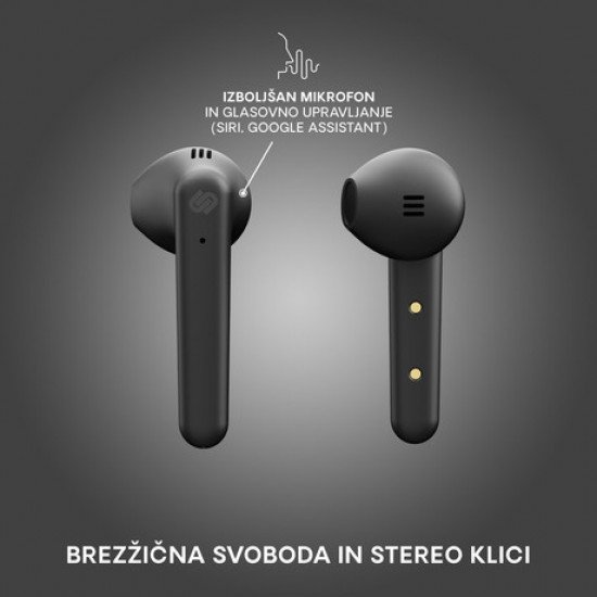 EOL - URBANISTA STOCKHOLM PLUS brezžične slušalke s polnilno postajo, Bluetooth, TWS, Midnight Black (črne) EOL - URBANISTA STOCKHOLM PLUS brezžične slušalke s polnilno postajo, Bluetooth, TWS, Midnight Black (črne)