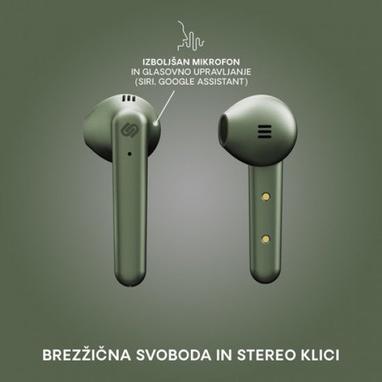 EOL - URBANISTA STOCKHOLM PLUS brezžične slušalke s polnilno postajo, Bluetooth, TWS, Olive Green (olivno zelene) EOL - URBANISTA STOCKHOLM PLUS brezžične slušalke s polnilno postajo, Bluetooth, TWS, Olive Green (olivno zelene)