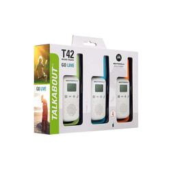 Motorola PMR Set 3-ih radijskih postaj TLKR T42 Motorola PMR Set 3-ih radijskih postaj TLKR T42