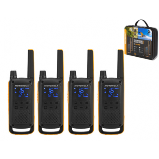 Motorola PMR radijska postaja TLKR T82 Extreme Qaud Pack, do 10km 4KIT