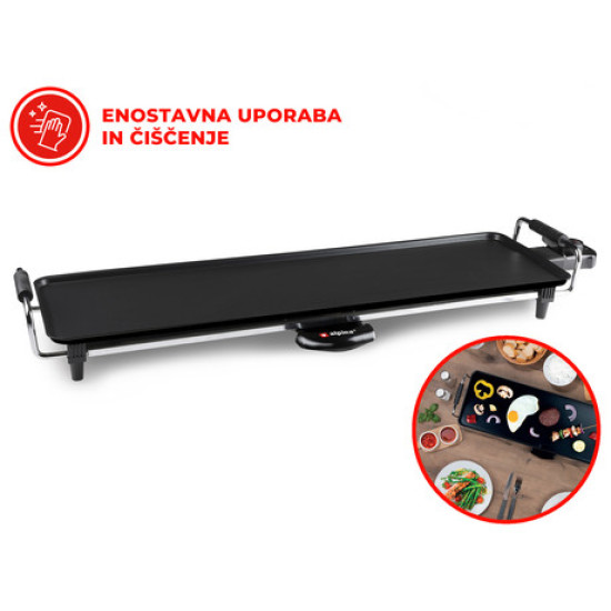 ALPINA Teppanyaki GRILL električna žar plošča, 1800W, 70x23cm