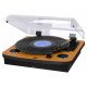 TREVI TT 1022 BT Prenosni gramofon s tehnologijo Bluetooth, STEREO zvočnika, AUX-IN, RCA, črno lesen TREVI TT 1022 BT Prenosni gramofon s tehnologijo Bluetooth, STEREO zvočnika, AUX-IN, RCA, črno lesen