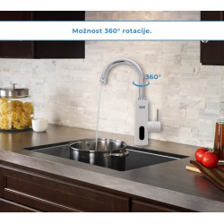 Električna grelna pipa WELL BILLABONG, 3000W, topla/vroča voda v 5 sekundah Električna grelna pipa WELL BILLABONG, 3000W, topla/vroča voda v 5 sekundah