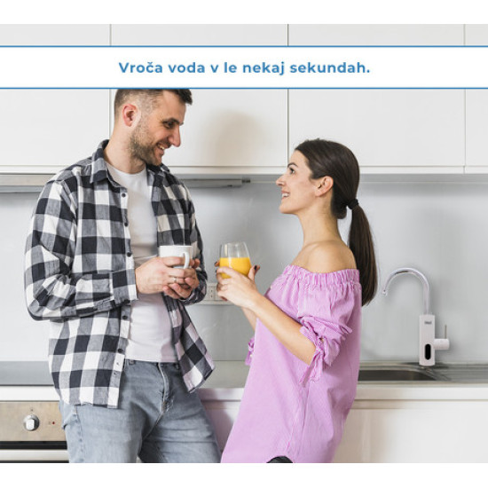 Električna grelna pipa WELL BILLABONG, 3000W, topla/vroča voda v 5 sekundah