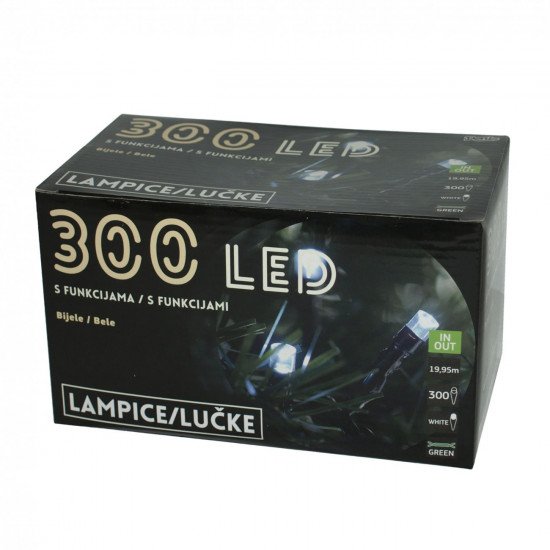 Lučke 300 LED bele