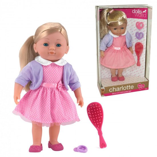 Punčka Charlotte set 36 cm Punčka Charlotte set 36 cm