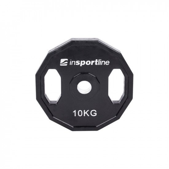 Gumirana utež inSPORTline Ruberton 10 kg Gumirana utež inSPORTline Ruberton 10 kg
