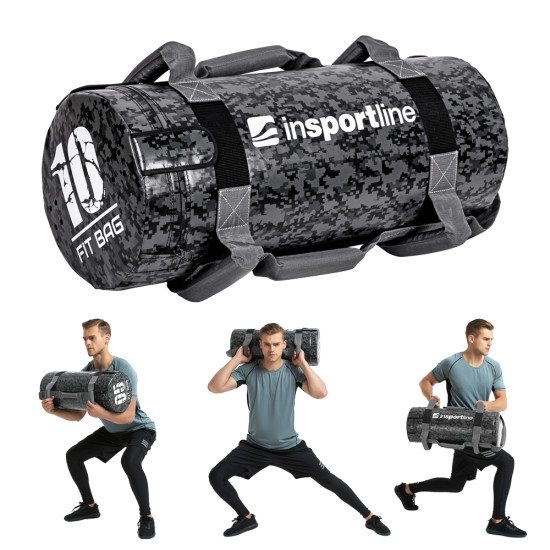 Vadbena torba z ročaji inSPORTline Fitbag Camu 10 kg Vadbena torba z ročaji inSPORTline Fitbag Camu 10 kg