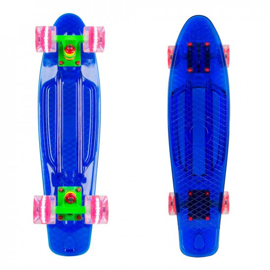 Penny board WORKER Transpy 400 22" s svetlečimi kolesi Penny board WORKER Transpy 400 22" s svetlečimi kolesi