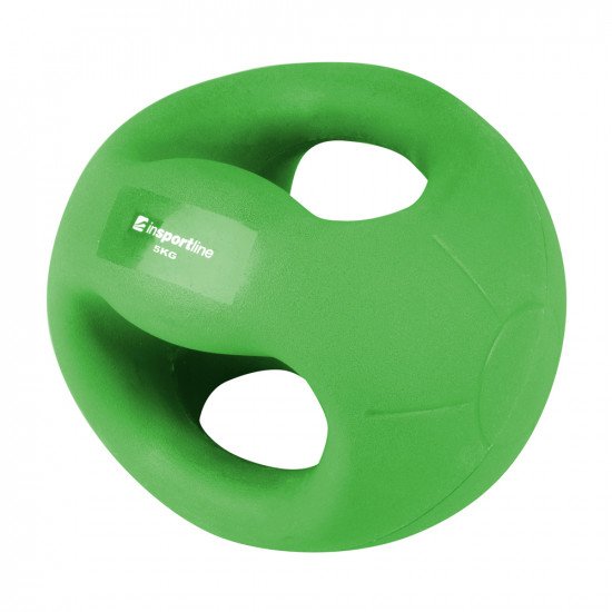 Medicinka z ročaji inSPORTline Grab Me 5 kg Medicinka z ročaji inSPORTline Grab Me 5 kg