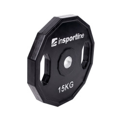 Gumirana utež inSPORTline Ruberton 15 kg Gumirana utež inSPORTline Ruberton 15 kg