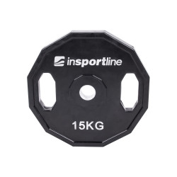 Gumirana utež inSPORTline Ruberton 15 kg Gumirana utež inSPORTline Ruberton 15 kg