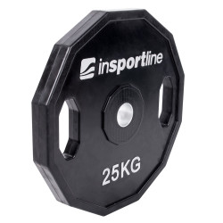 Gumirana utež inSPORTline Ruberton 25 kg Gumirana utež inSPORTline Ruberton 25 kg