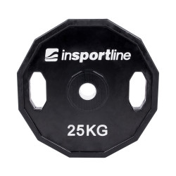 Gumirana utež inSPORTline Ruberton 25 kg Gumirana utež inSPORTline Ruberton 25 kg