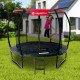 Zaščitna mreža za trampolin inSPORTline Flea PRO 244 cm Zaščitna mreža za trampolin inSPORTline Flea PRO 244 cm