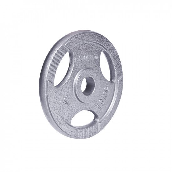 Olimpijska jeklena utež inSPORTline Hamerton 10 kg Olimpijska jeklena utež inSPORTline Hamerton 10 kg