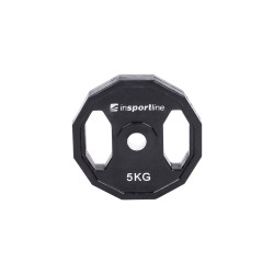 Gumirana utež inSPORTline Ruberton 5 kg Gumirana utež inSPORTline Ruberton 5 kg