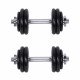 Set uteži s kovčkom inSPORTline 50 kg Set uteži s kovčkom inSPORTline 50 kg