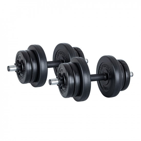 Cementni enoročni set uteži inSPORTline 2x10 kg DBS2181 Cementni enoročni set uteži inSPORTline 2x10 kg DBS2181
