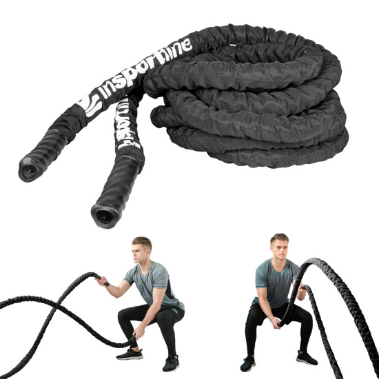 Fitnes vrv inSPORTline WaveRope 38 mm - 9 m Fitnes vrv inSPORTline WaveRope 38 mm - 9 m