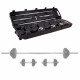 Set uteži s kovčkom inSPORTline 50 kg Set uteži s kovčkom inSPORTline 50 kg
