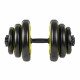 Cementni enoročni set uteži inSPORTline 3-18 kg črno-zelen Cementni enoročni set uteži inSPORTline 3-18 kg črno-zelen