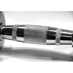 Utež 10 kg Chrome Dumbbell inSPORTline Utež 10 kg Chrome Dumbbell inSPORTline