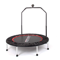 Trampolin z ročajem inSPORTline Profi Digital 140 cm