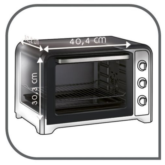 TEFAL mini pečica Optimo 39l [OF484811]
