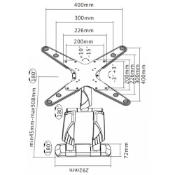 GoGEN nosilec za TV TURN L2 GoGEN nosilec za TV TURN L2