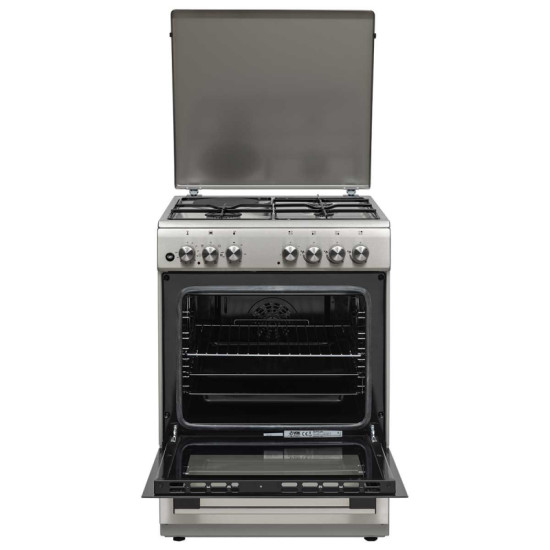 VOX kombinirani štedilnik GTR 6315IX (3x plin, 1x elektrika)