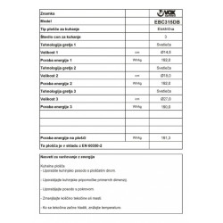 VOX vgradna plošča EBC 315 DB VOX vgradna plošča EBC 315 DB