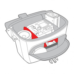 Manfrotto SCP-6BB Nano VI-CAM žepek črn Manfrotto SCP-6BB Nano VI-CAM žepek črn