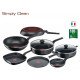 TEFAL lonec s pokrovom Simply Clean 28 cm [B5677253]
