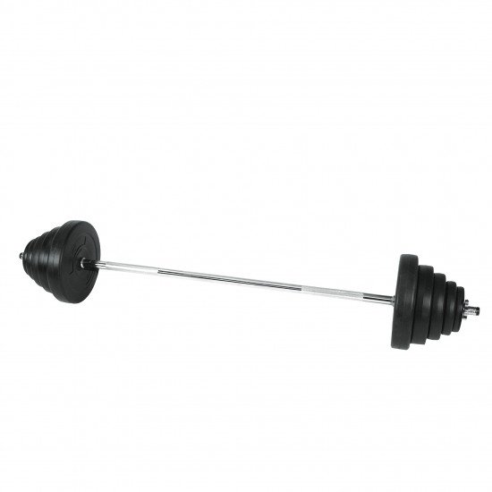 Komplet uteži Christopeit Sport 38,5 kg + prečka Komplet uteži Christopeit Sport 38,5 kg + prečka