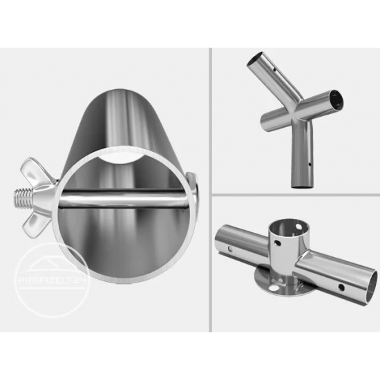 Prireditveni šotor 8x8 Negorljiv - 550g/m2 z osnovnim okvirjem Prireditveni šotor 8x8 Negorljiv - 550g/m2 z osnovnim okvirjem