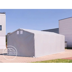 Skladiščni šotor hala 6x8 m - stranska višina 3,0 m z zadrgo, PVC ponjava 850 Skladiščni šotor hala 6x8 m - stranska višina 3,0 m z zadrgo, PVC ponjava 850